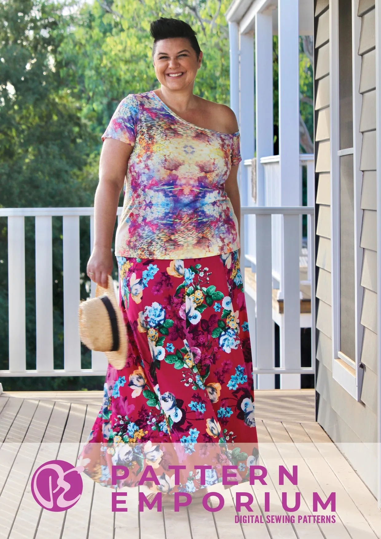 Game On | One-Shoulder Top Sewing Pattern