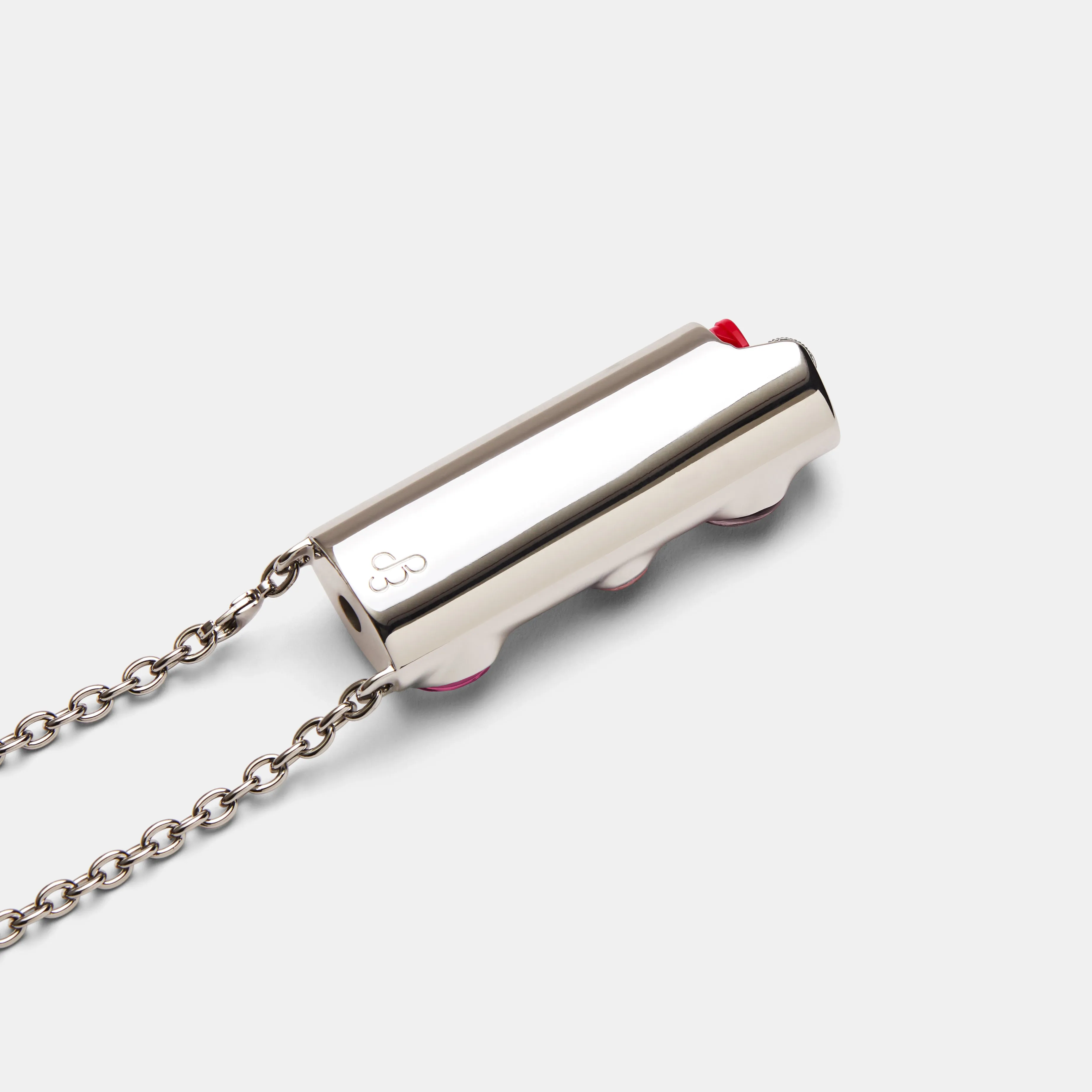 Gemstoned Lighter Case in Rose Crossbody