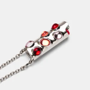 Gemstoned Lighter Case in Rose Crossbody