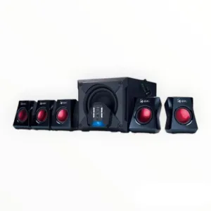 Genius GX SW-G5.1 3500 PC Gaming 5.1 Channels 80 W Black and Red Speaker Set