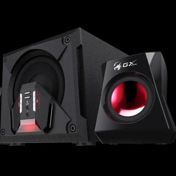 Genius GX SW-G5.1 3500 PC Gaming 5.1 Channels 80 W Black and Red Speaker Set