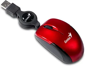 Genius Micro Traveler Ruby Mouse
