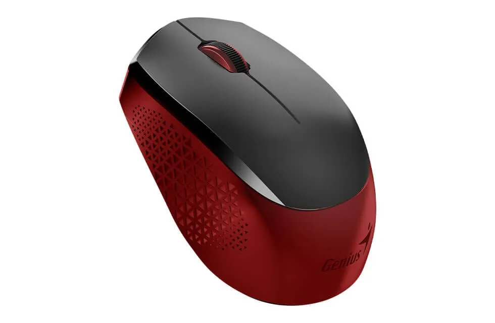 Genius NX-8000S Wireless Optical Mouse - Red