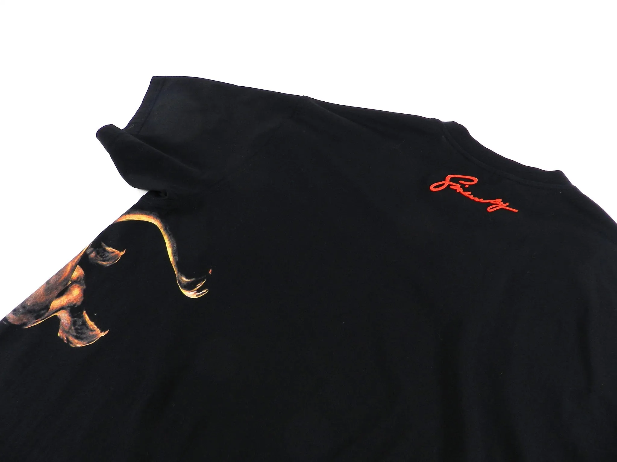 Givenchy Short Sleeve Black Lion Graphic Tee - L