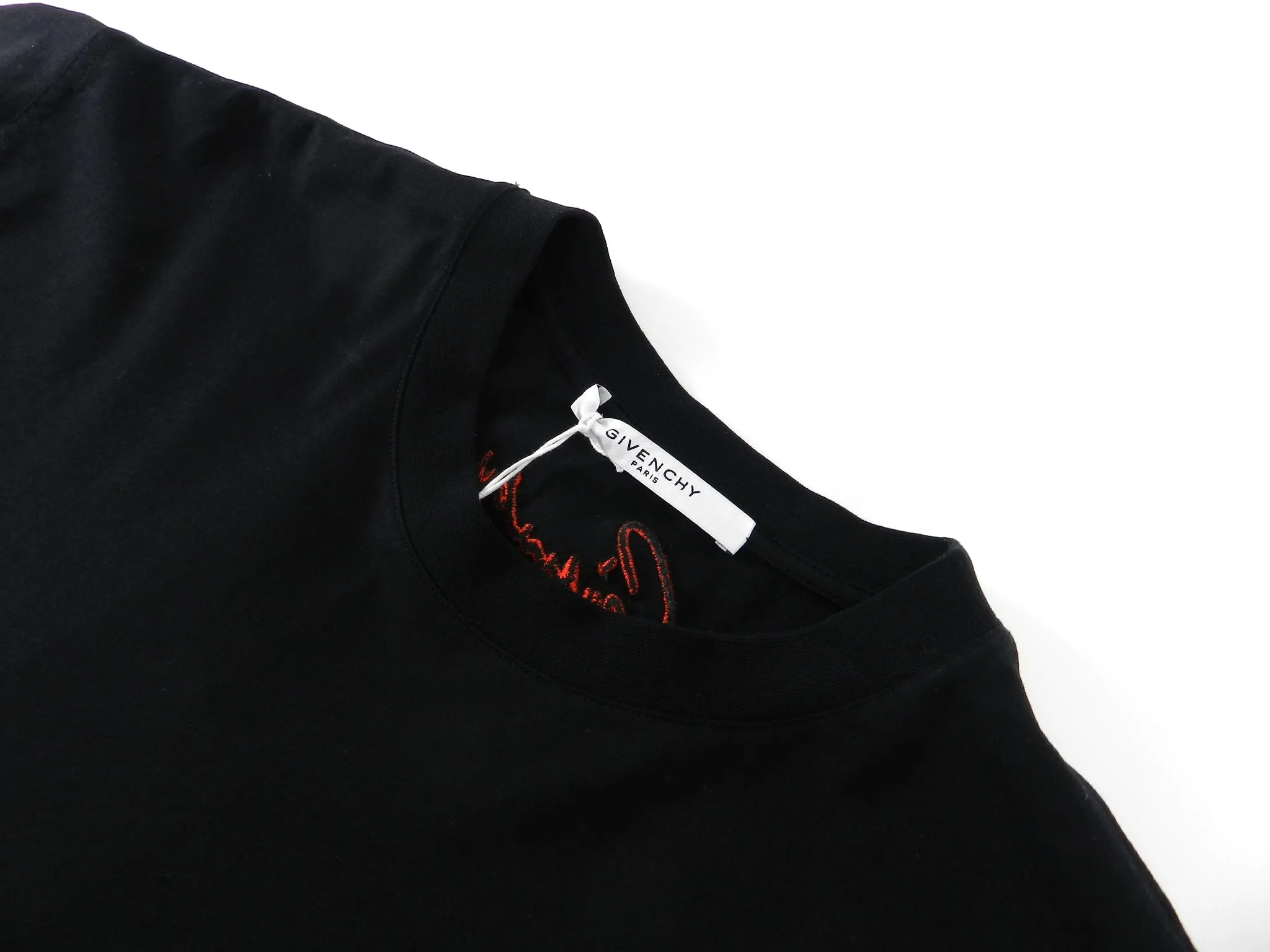 Givenchy Short Sleeve Black Lion Graphic Tee - L