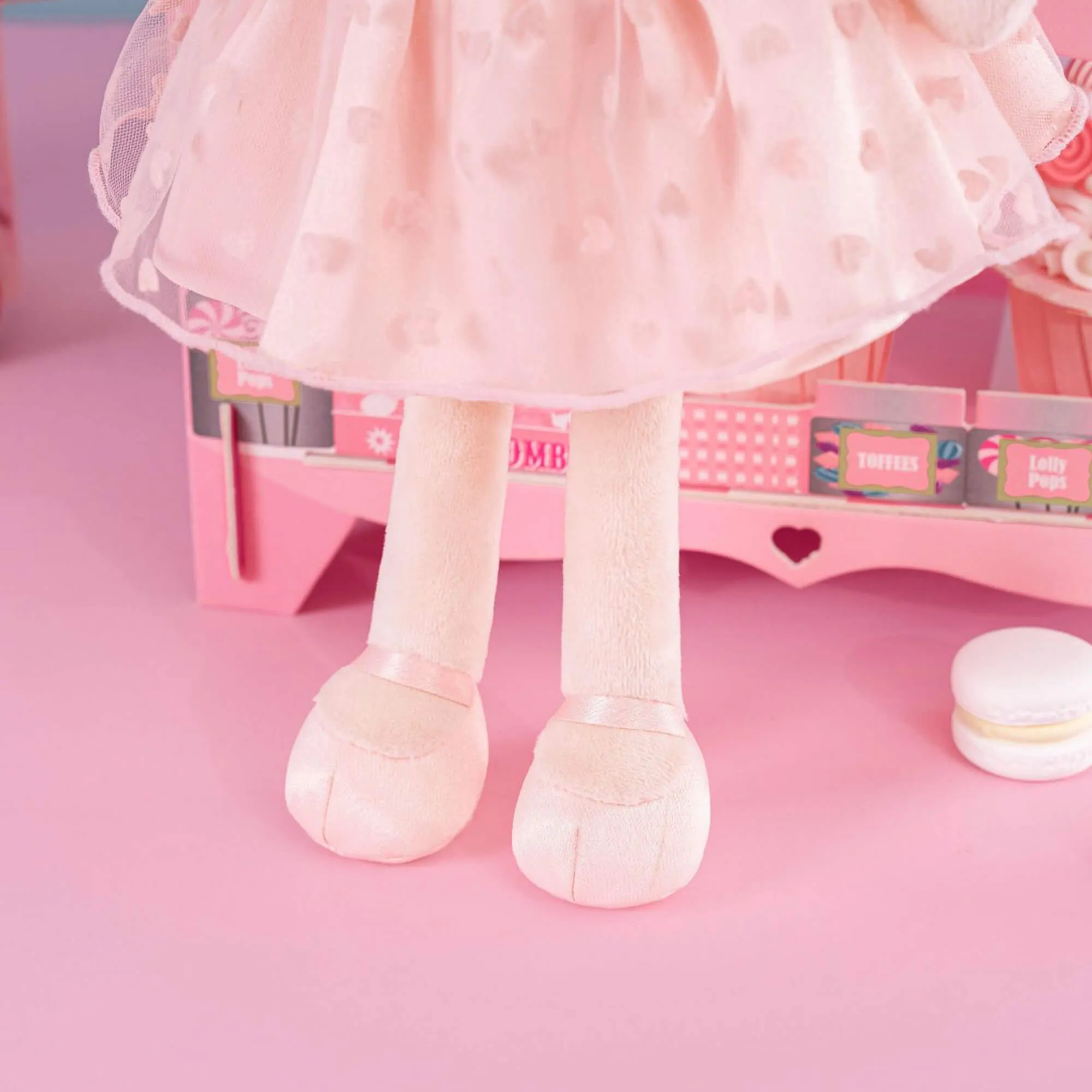 Gloveleya 16-inch Baby Girl Dolls Flocking Heart Princess Series
