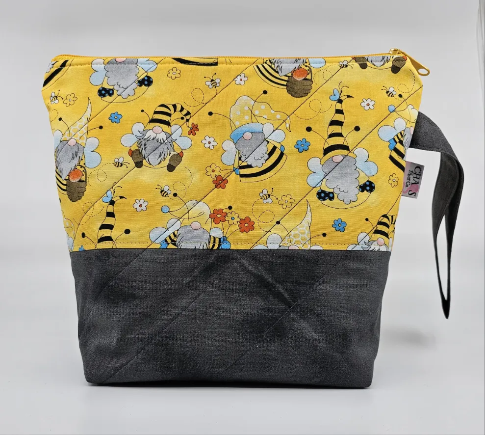 Gnome Bees - Project Bag - Small