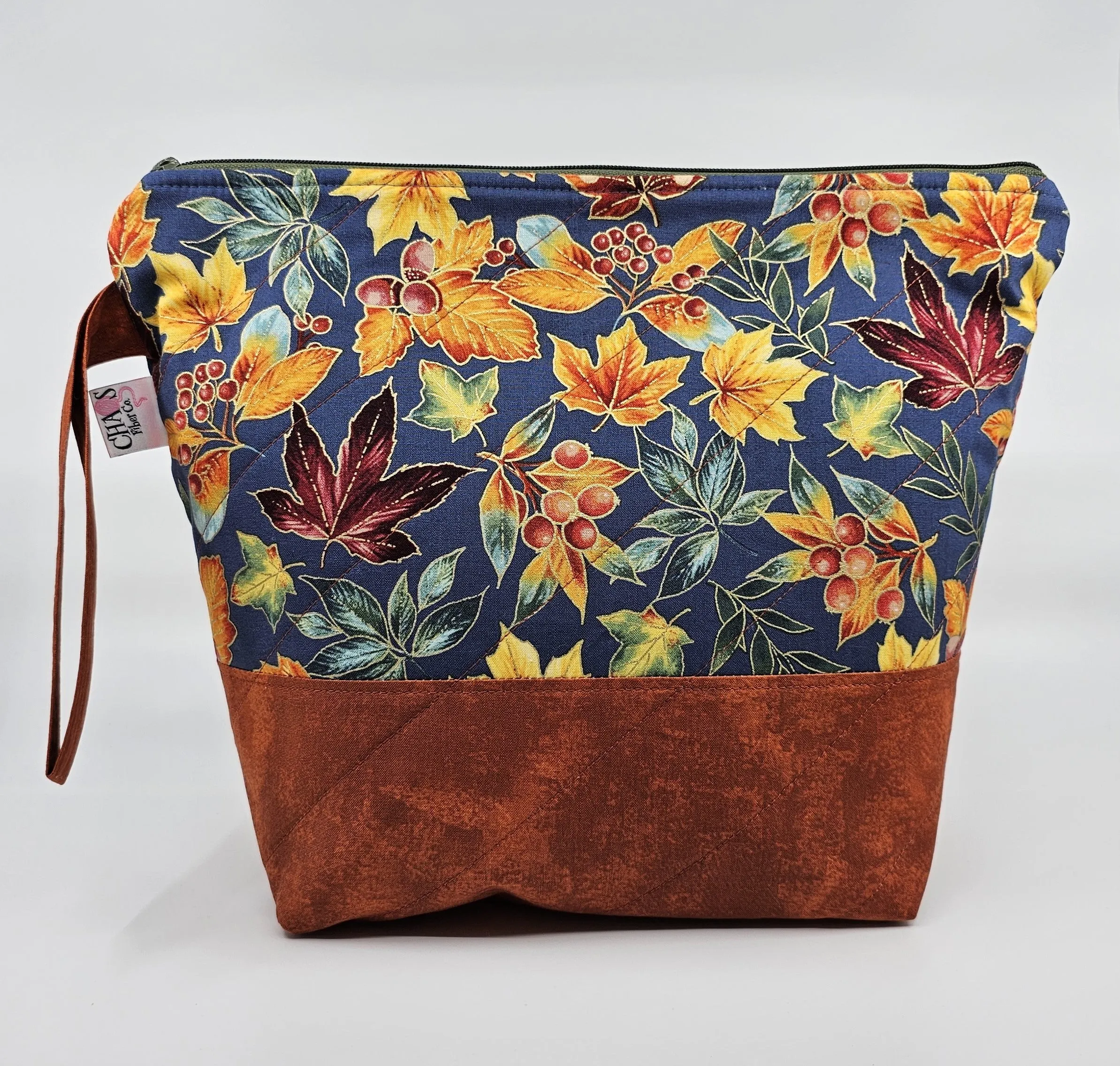 Golden Leaves - Project Bag - Medium