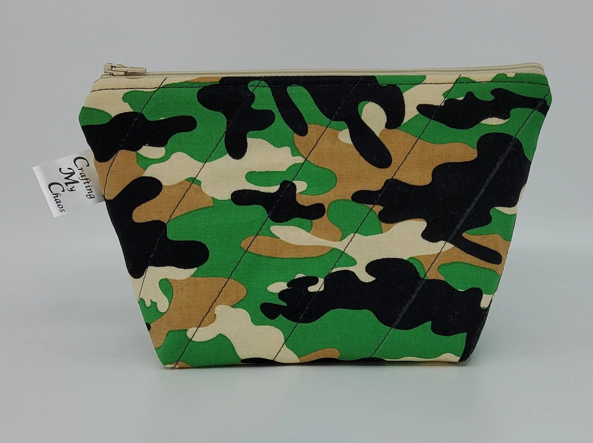 Green Camo - Notions Bag