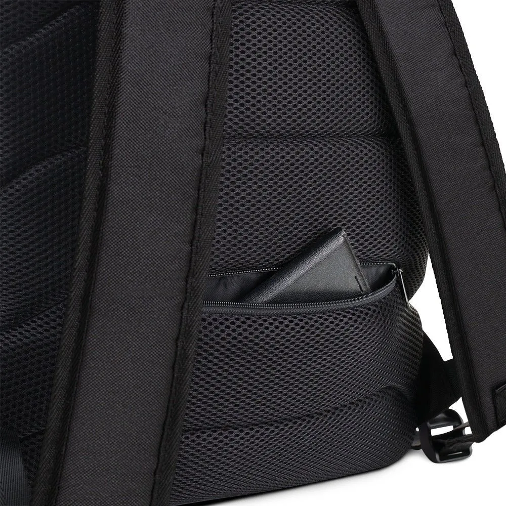 Grey Paw Prints Dog Backpack