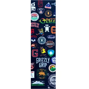 Grizzly Patchwork Griptape. Lija de Skate