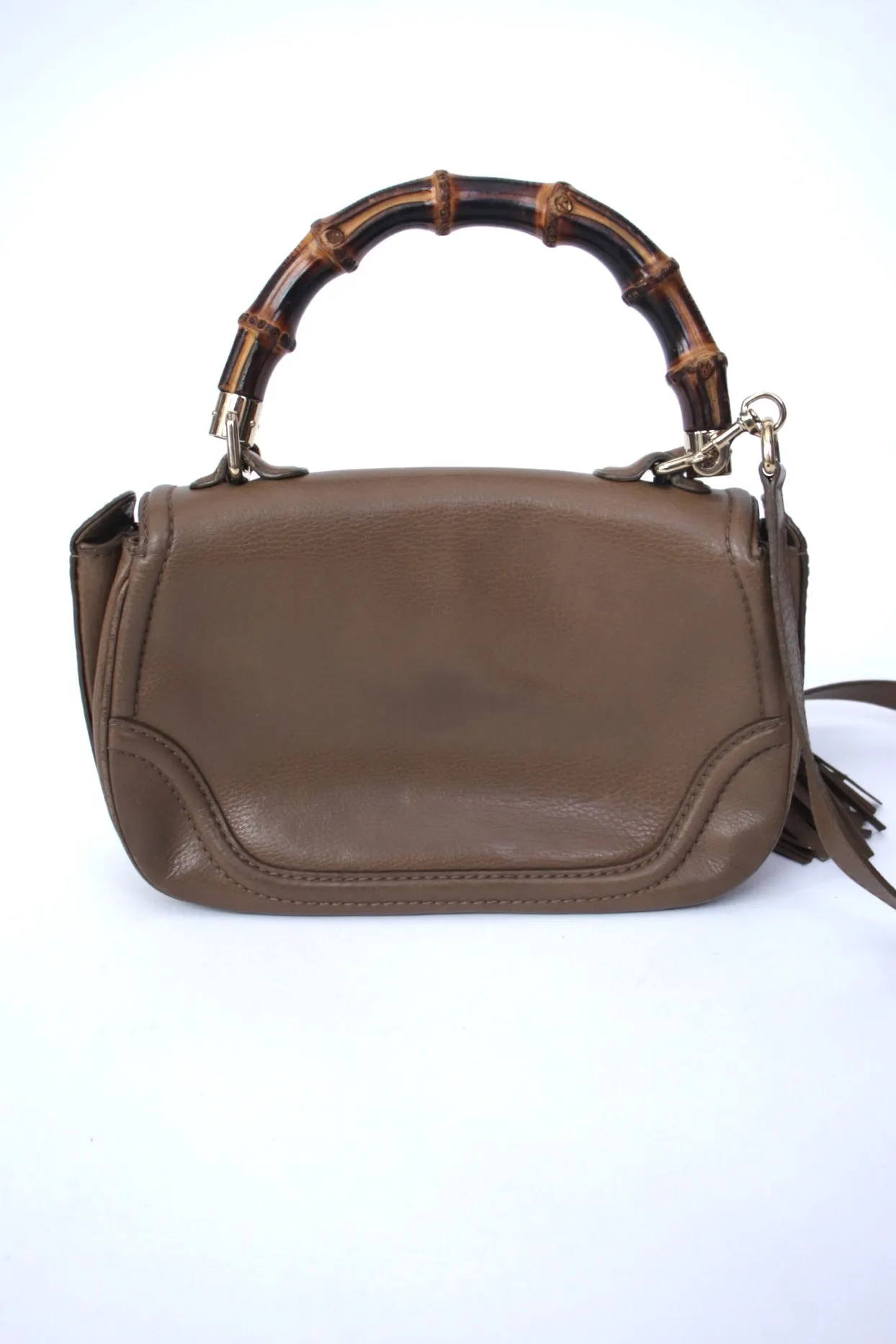 Gucci 1947 Bamboo Handle Tassel Bag*