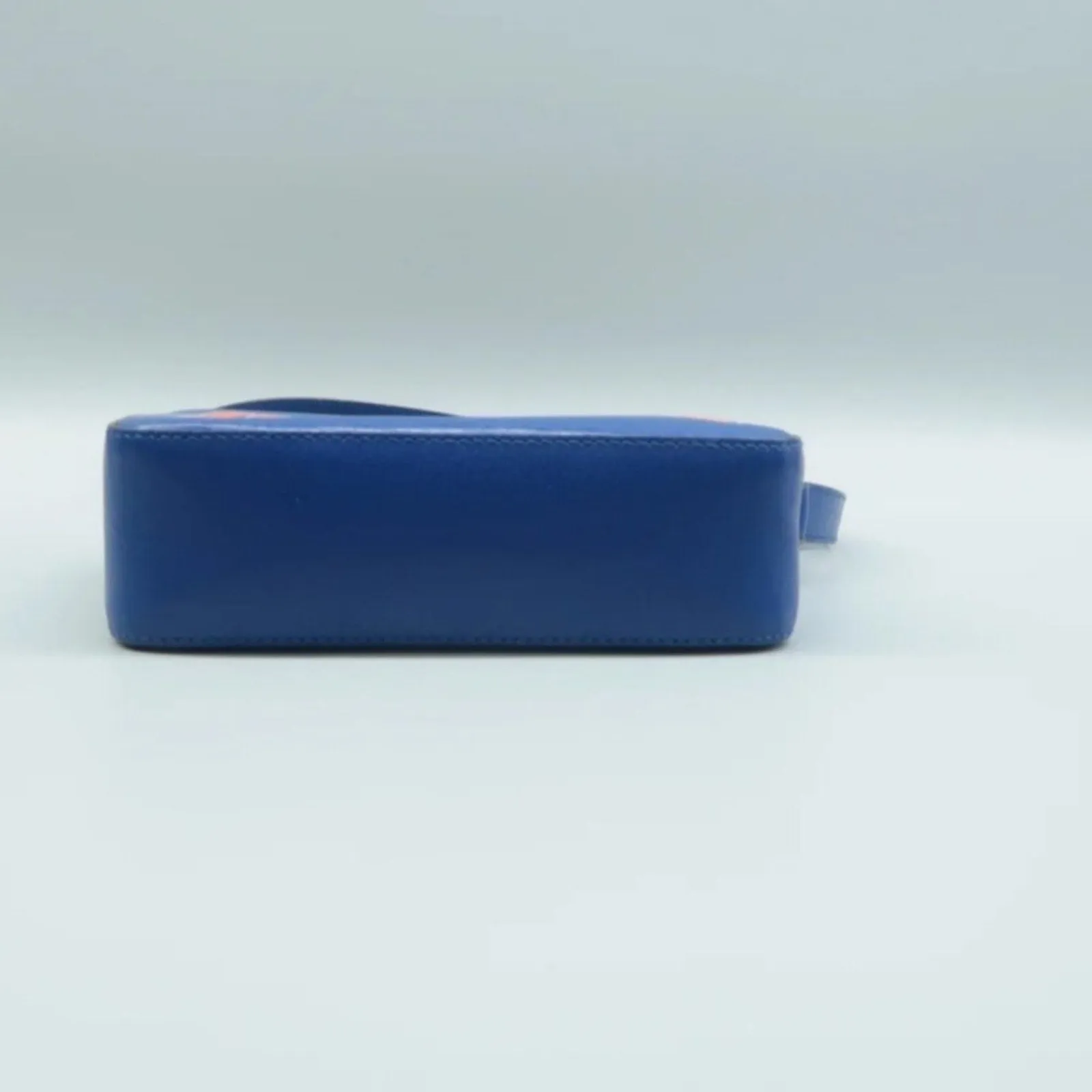 GUCCI Blue Leather Crossbody Bag