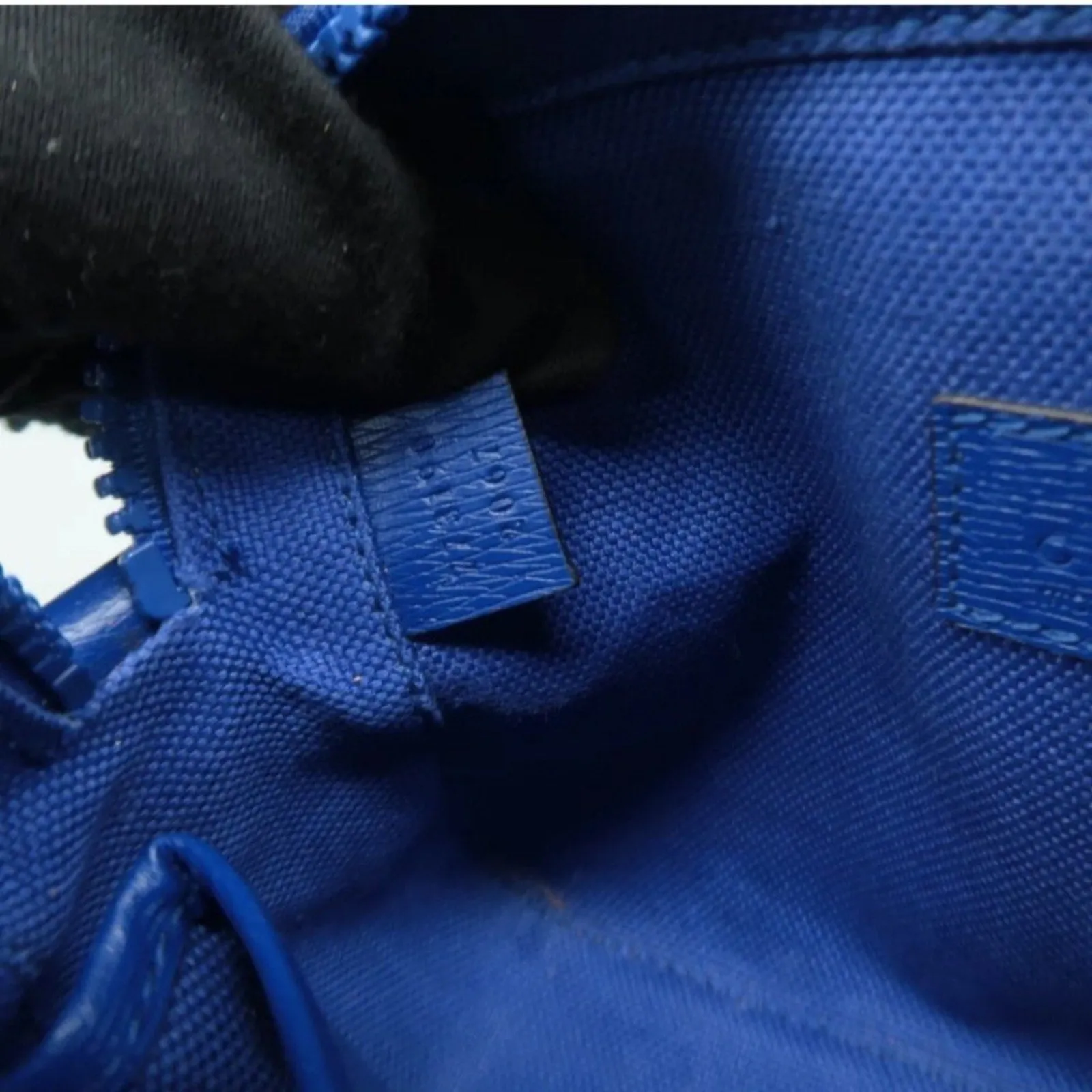 GUCCI Blue Leather Crossbody Bag