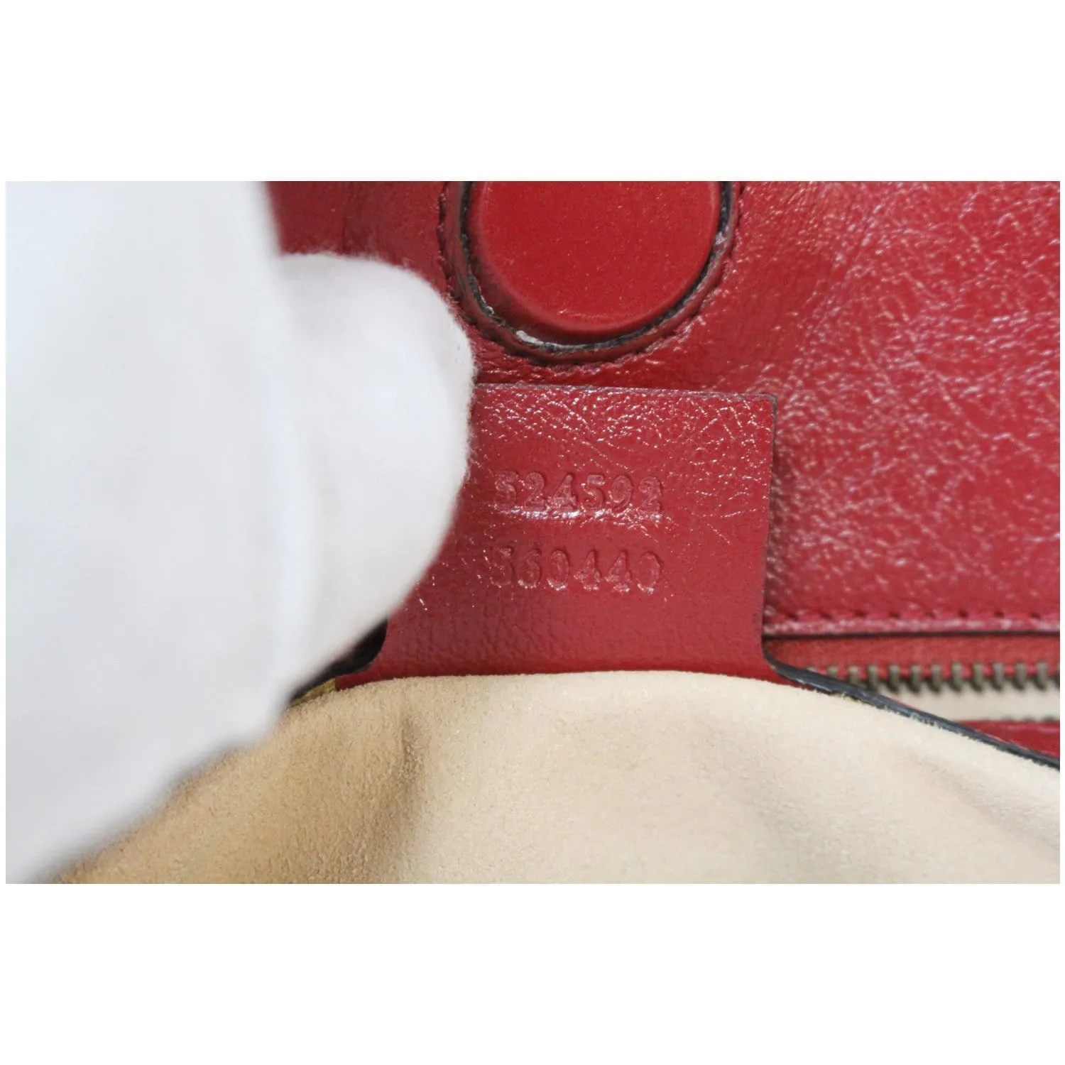 GUCCI GG Marmont Slim Calfskin Matelasse Shoulder Bag Cherry 524592