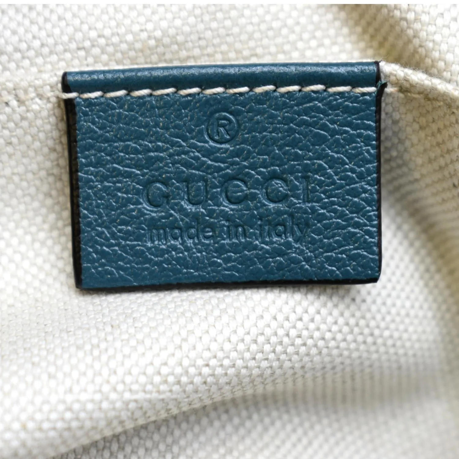 GUCCI GG Marmont Small Diagonal Leather Crossbody Bag Blue 447632
