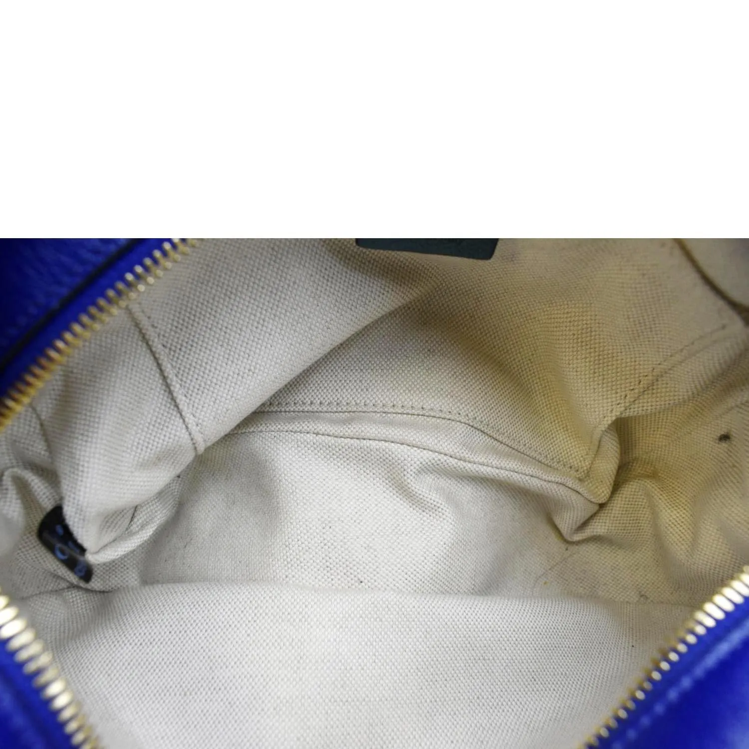 GUCCI GG Marmont Small Diagonal Leather Crossbody Bag Blue 447632