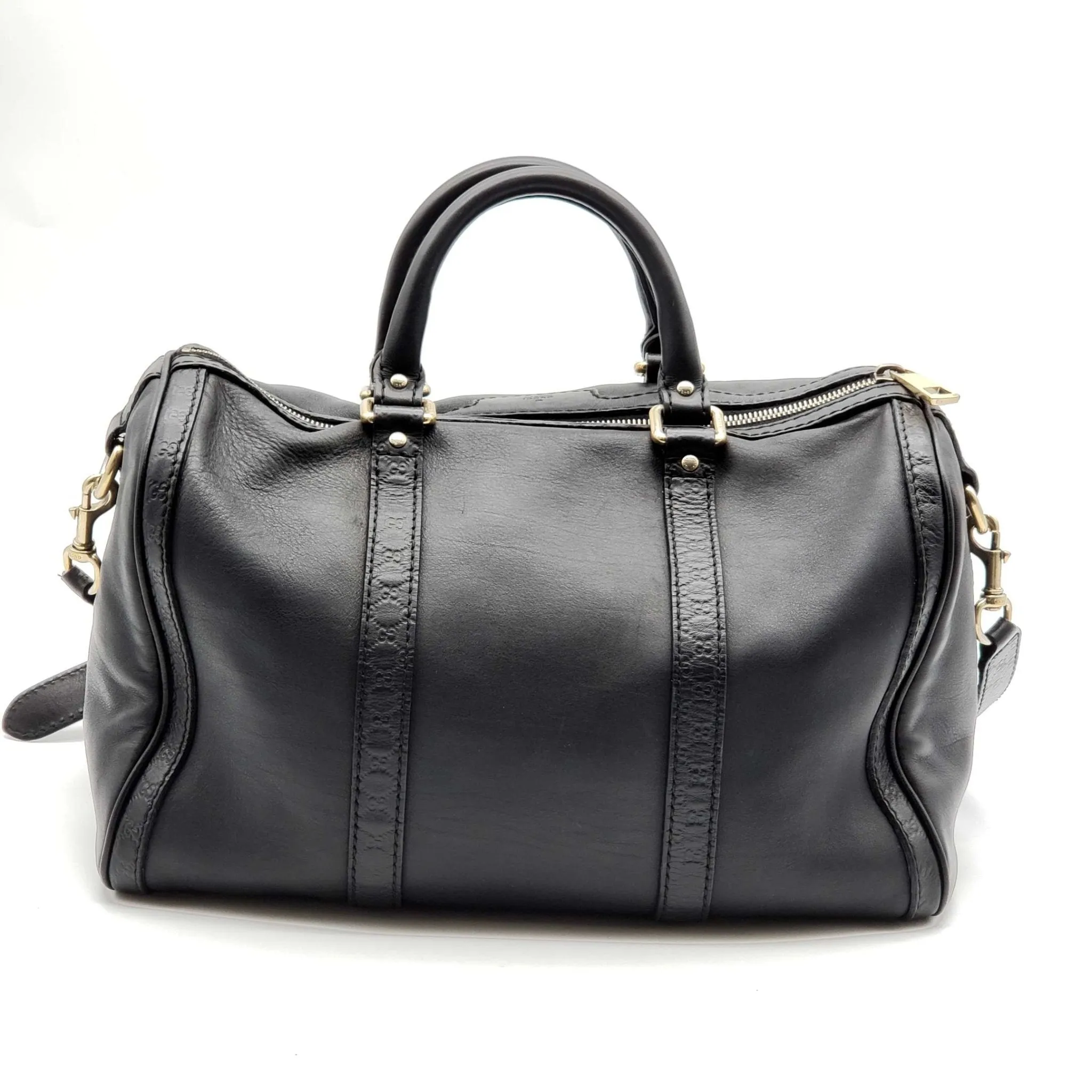 Gucci Guccissima Boston Shoulder Bag