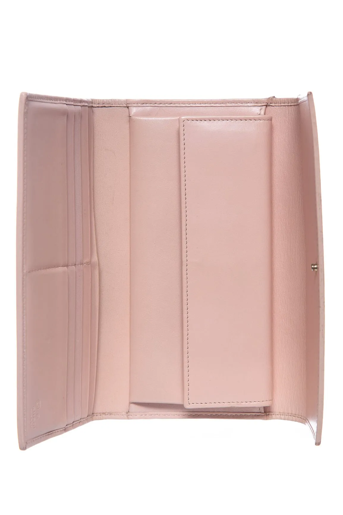 Gucci Nude Canvas GG Wallet