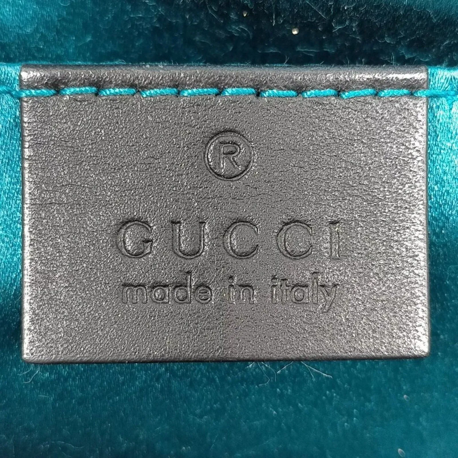 Gucci Sherry Line Red Suede Leather Shoulder Bag