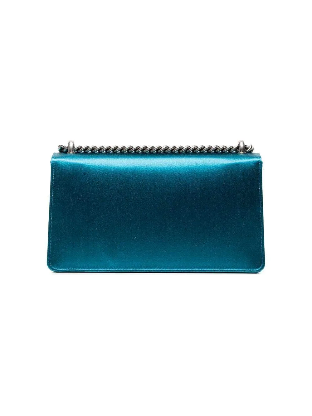 Gucci Small Dionysus Satin Shoulder Bag in Blue