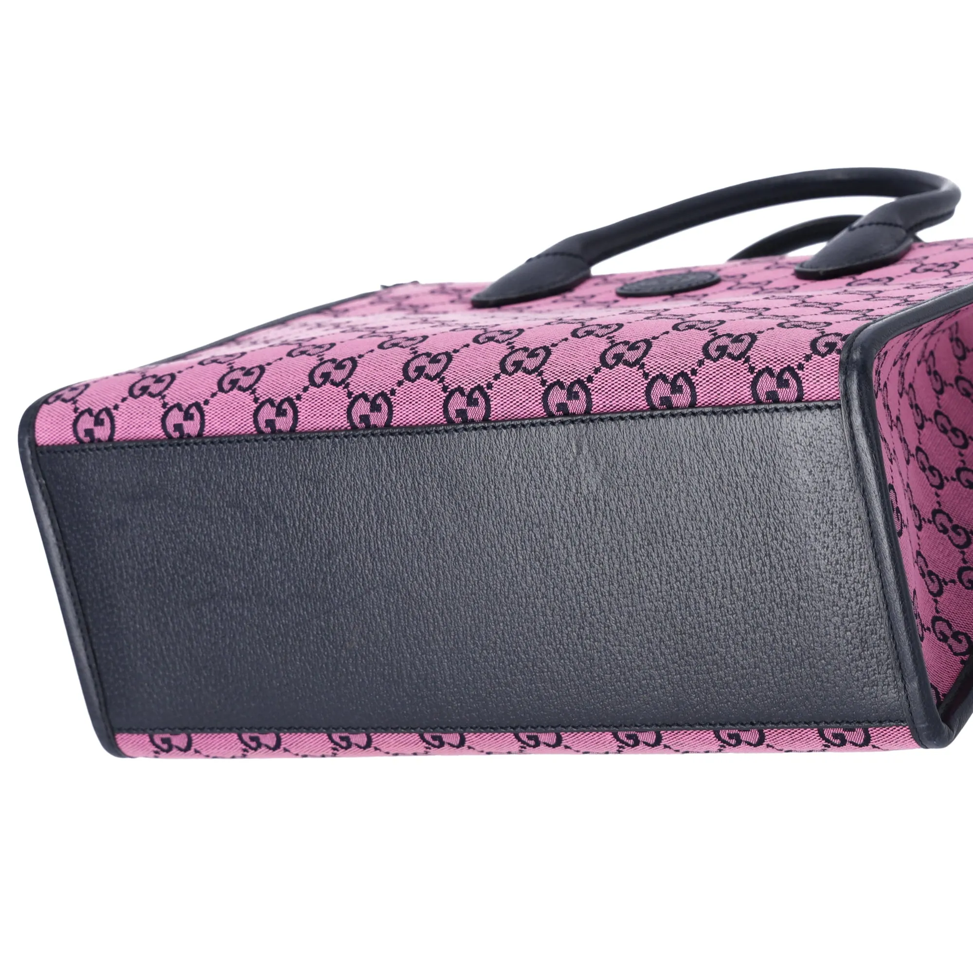 Gucci Small Retro Interlocking G Tote Monogram GG Multicolor Bag Pink