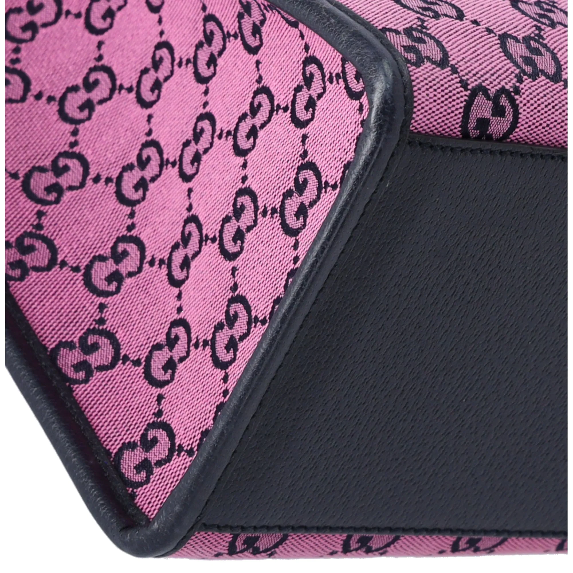 Gucci Small Retro Interlocking G Tote Monogram GG Multicolor Bag Pink