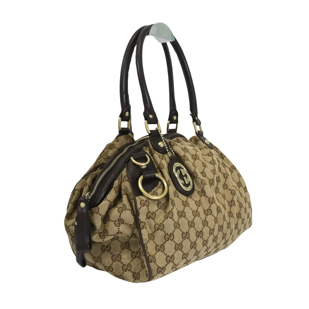 GUCCI SUKEY BOSTON GG BAG