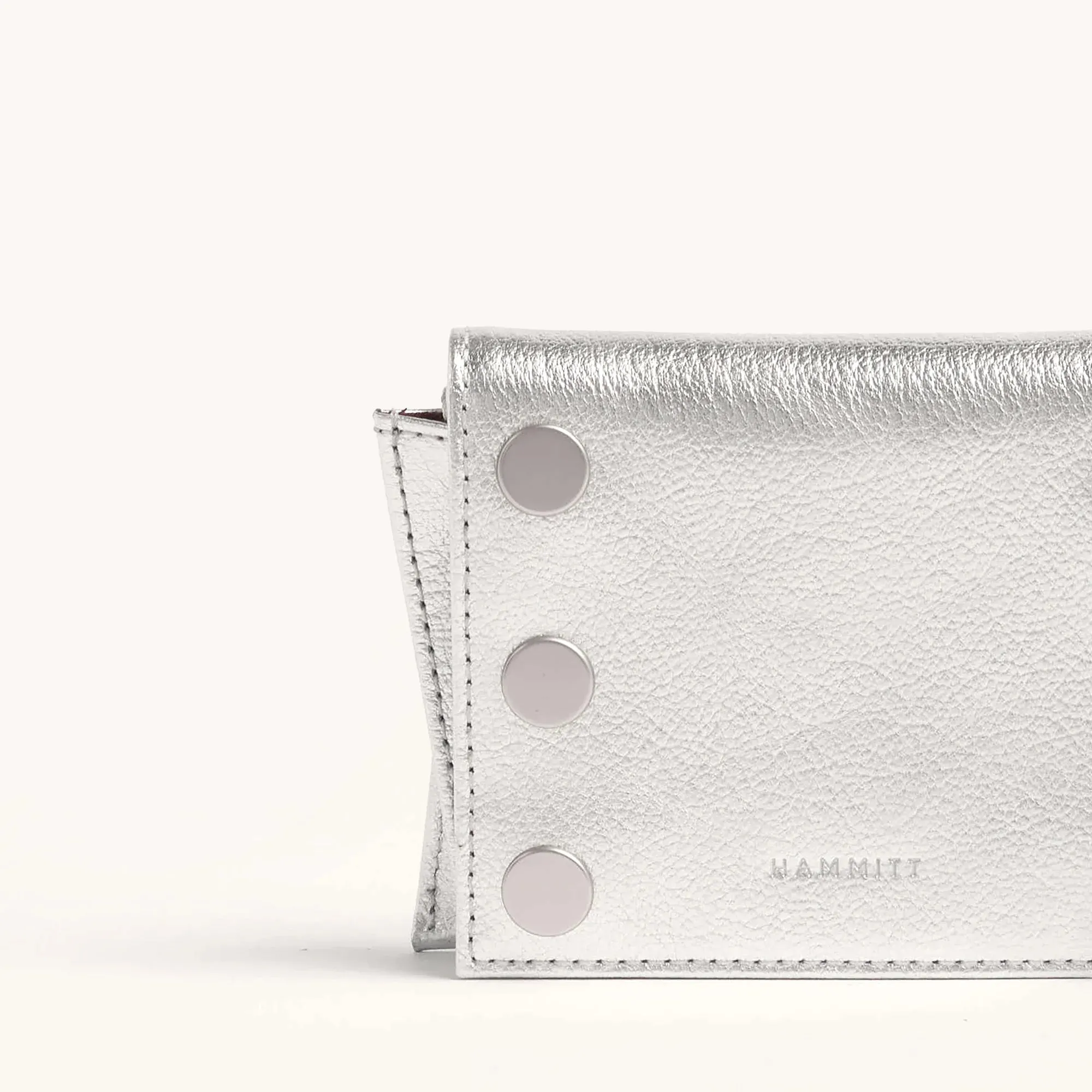 Hammitt Allen Wallet Sidewalk Silver