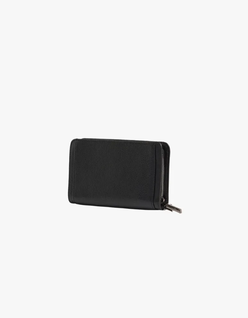 Hammitt Bryant Wallet in Black & Gunmetal