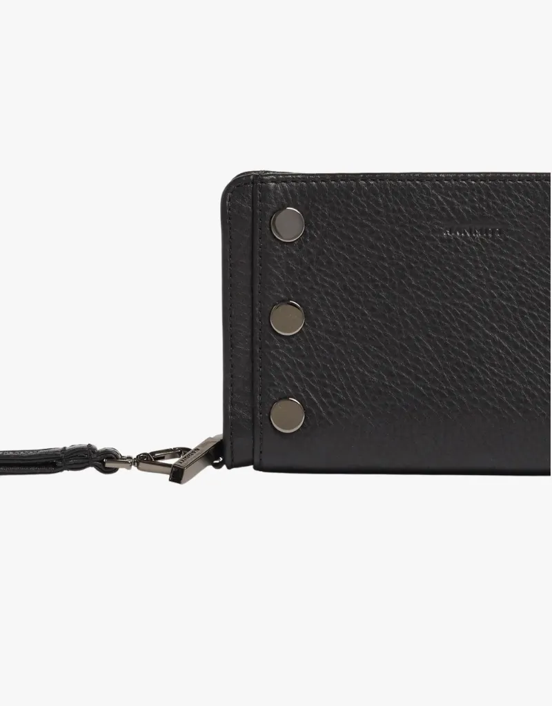 Hammitt Bryant Wallet in Black & Gunmetal