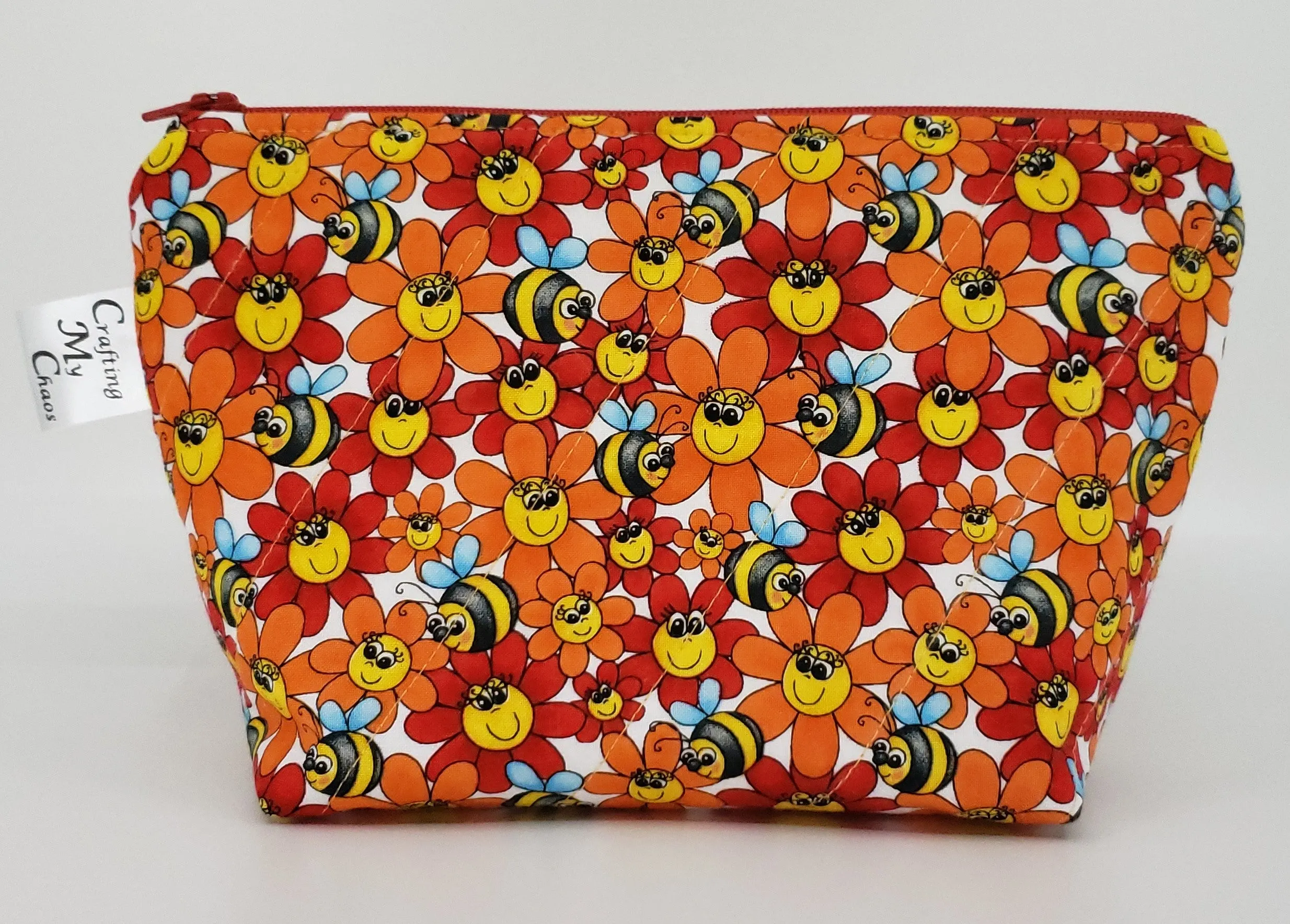 Happy Flowers - Notions Bag