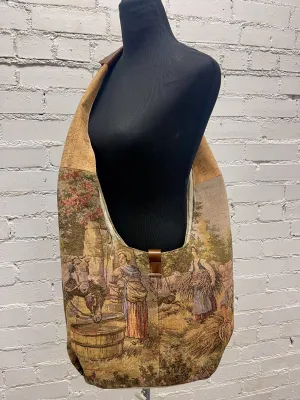 HARVEST VINTAGE TAPESTRY BAG