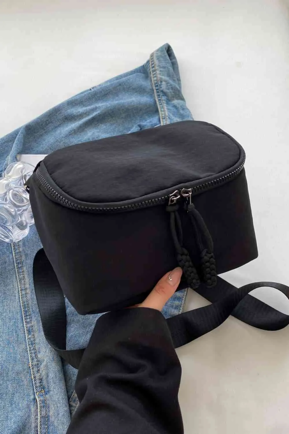 Hazel Blues® |  Medium Nylon Sling Bag