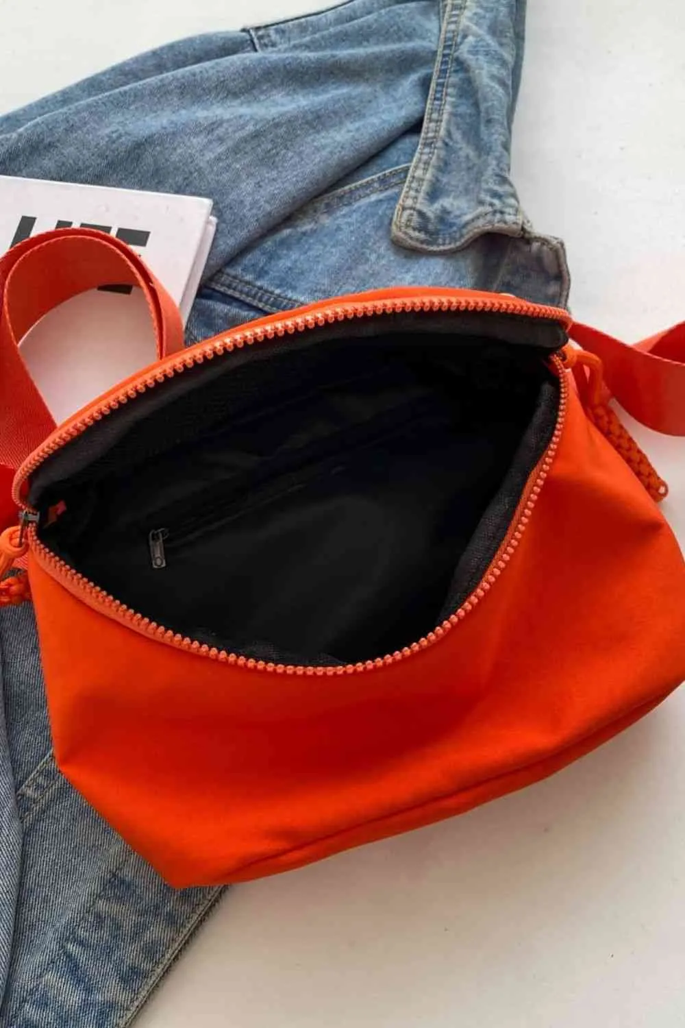 Hazel Blues® |  Medium Nylon Sling Bag