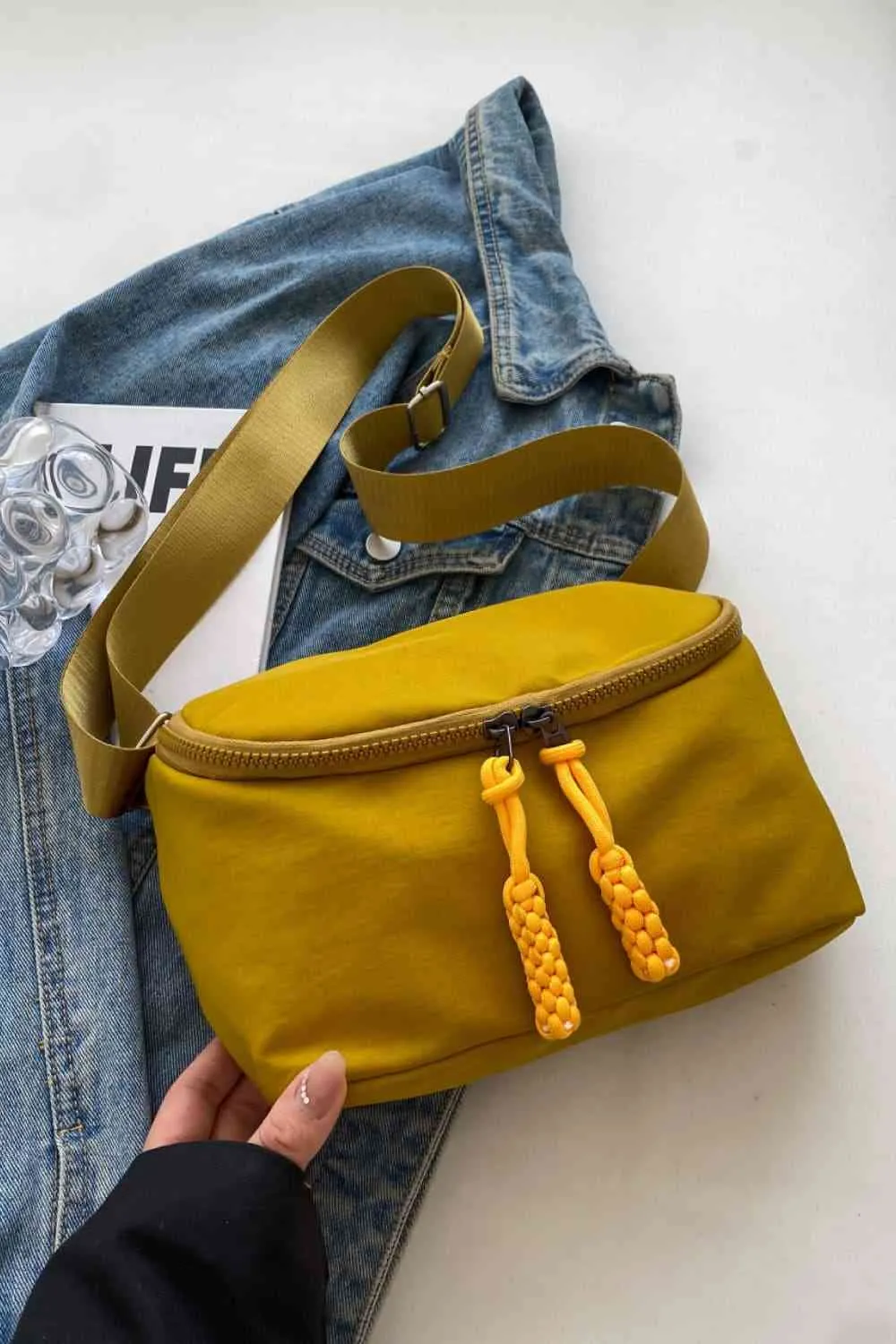 Hazel Blues® |  Medium Nylon Sling Bag