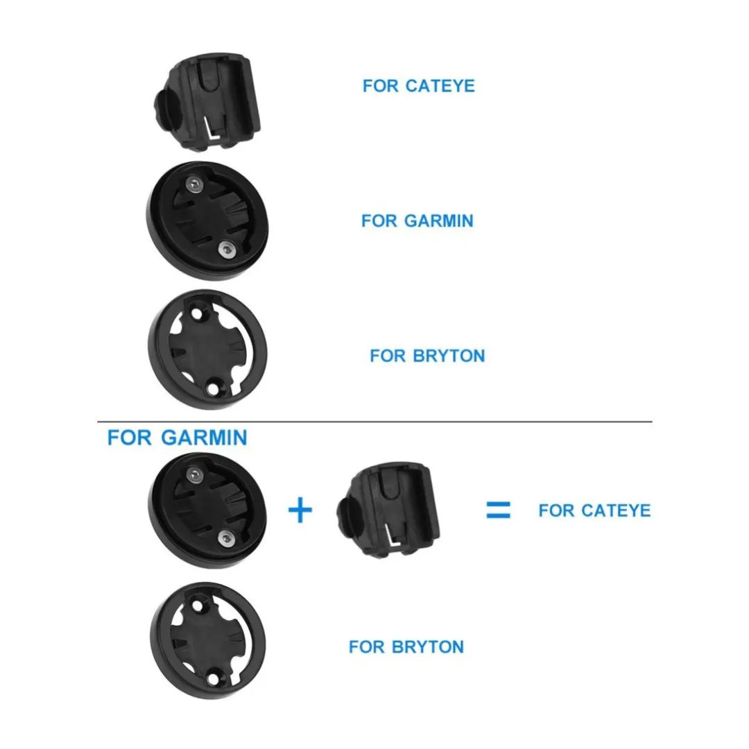 Headset Stem Top Cap Computer Holder Ultralight Mount For GARMIN Bryton CATEYE Speedometer
