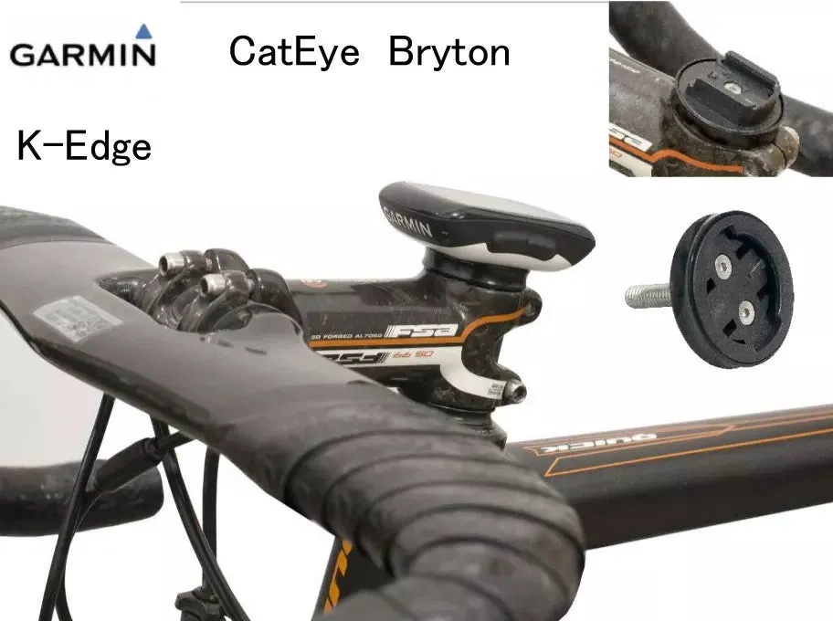 Headset Stem Top Cap Computer Holder Ultralight Mount For GARMIN Bryton CATEYE Speedometer