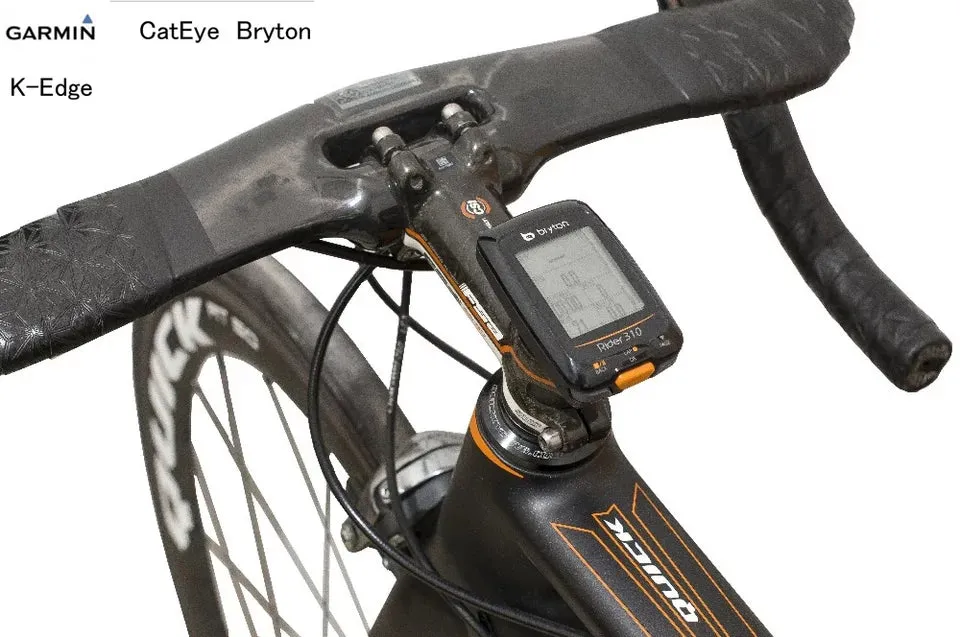 Headset Stem Top Cap Computer Holder Ultralight Mount For GARMIN Bryton CATEYE Speedometer