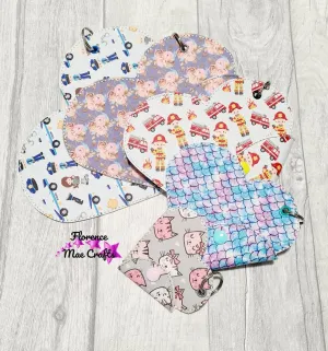 Heart Snap ITH Pouch machine embroidery design DIGITAL DOWNLOAD