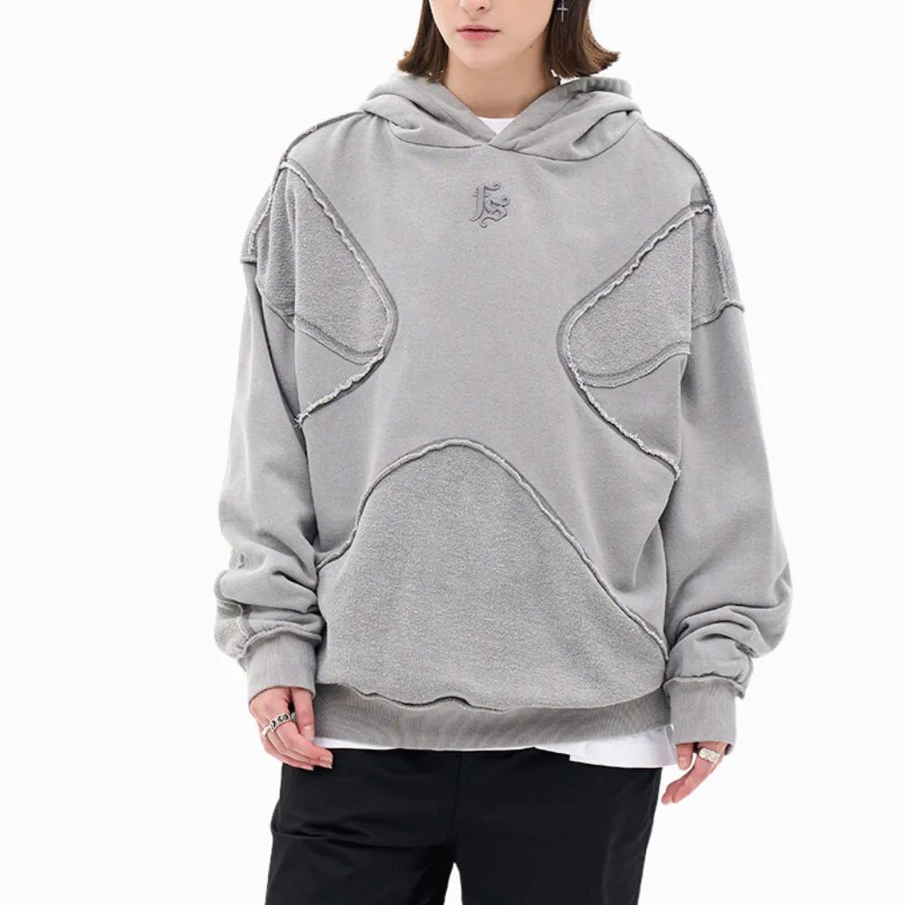 Heavy Solid Color Washed Hoodie