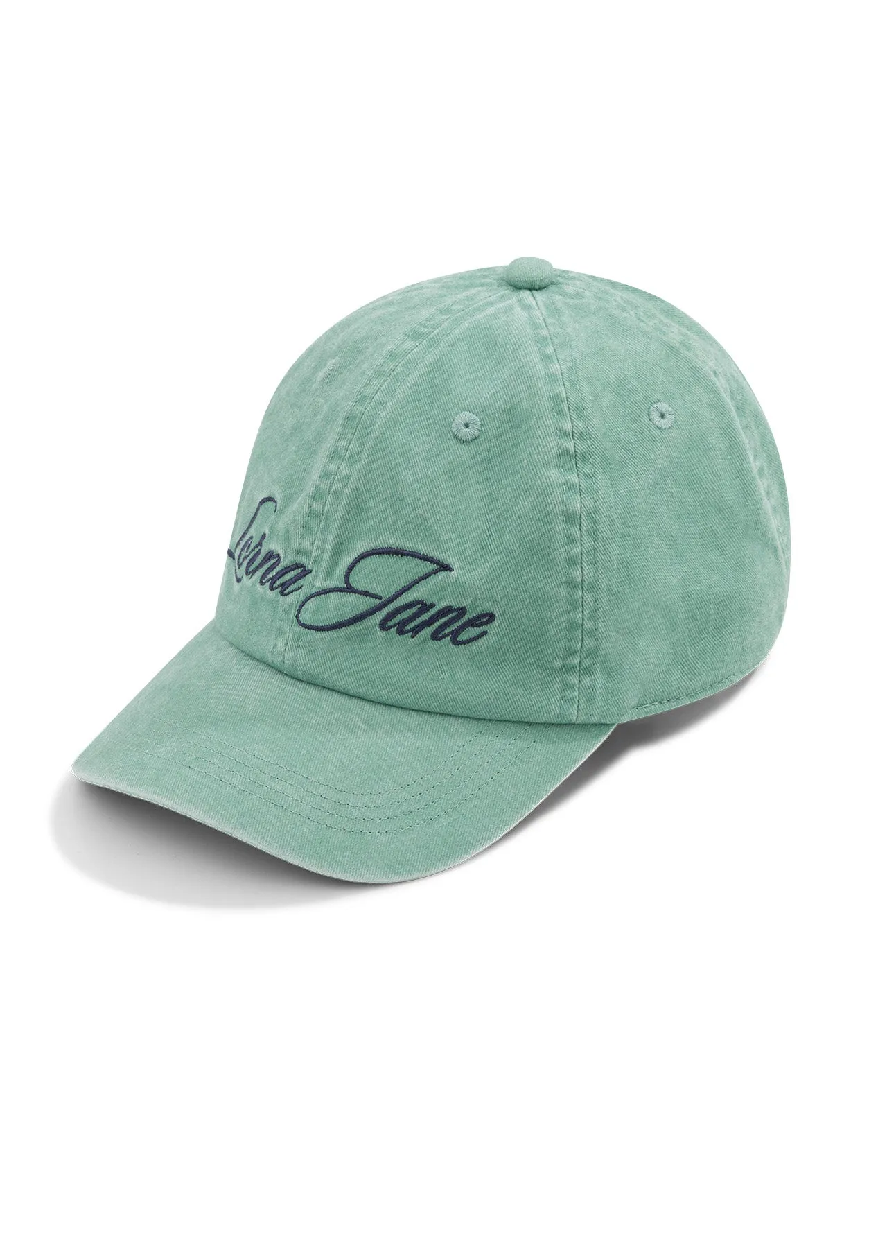 Heritage Washed Logo Cap | Washed Green Juice