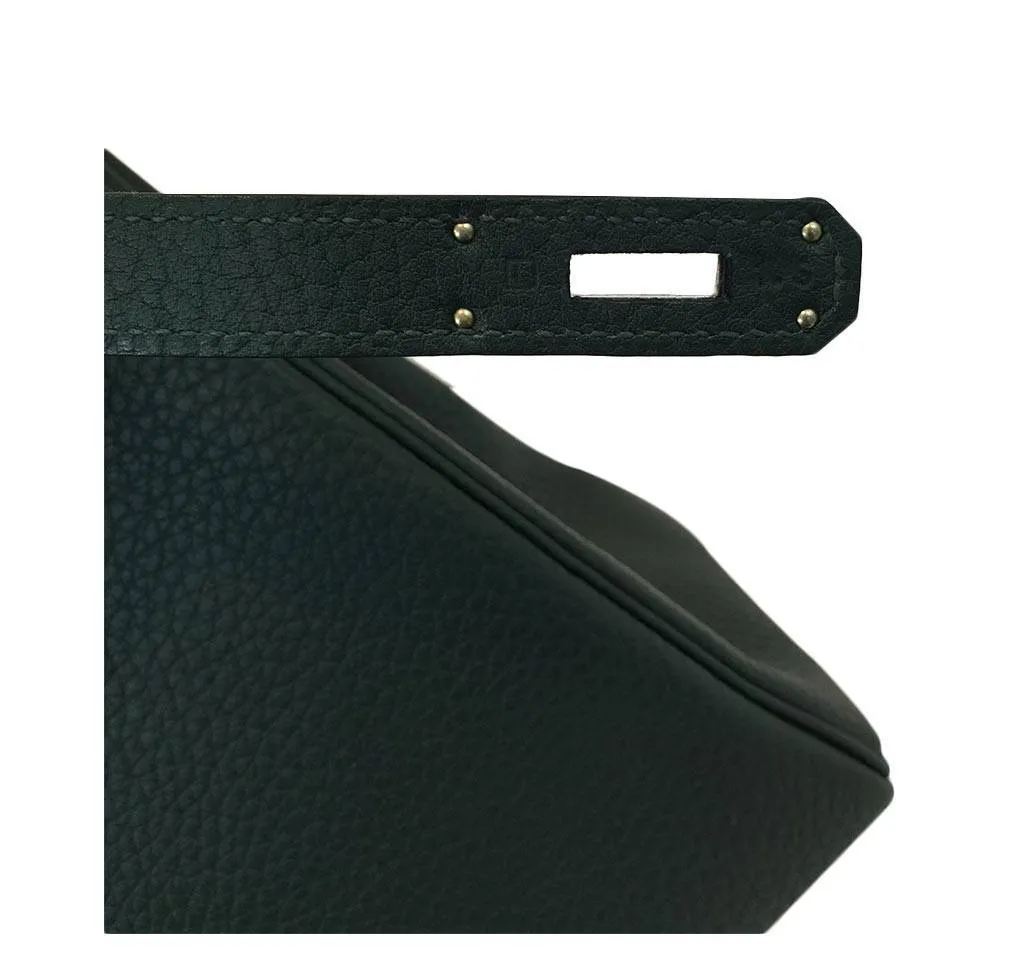 Hermès Kelly 32 Green Bag PHW