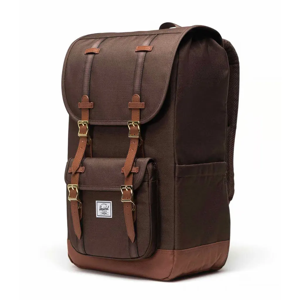 HERSCHEL LITTLE AMERICA BACKPACK - CHOCOLATE BROWN