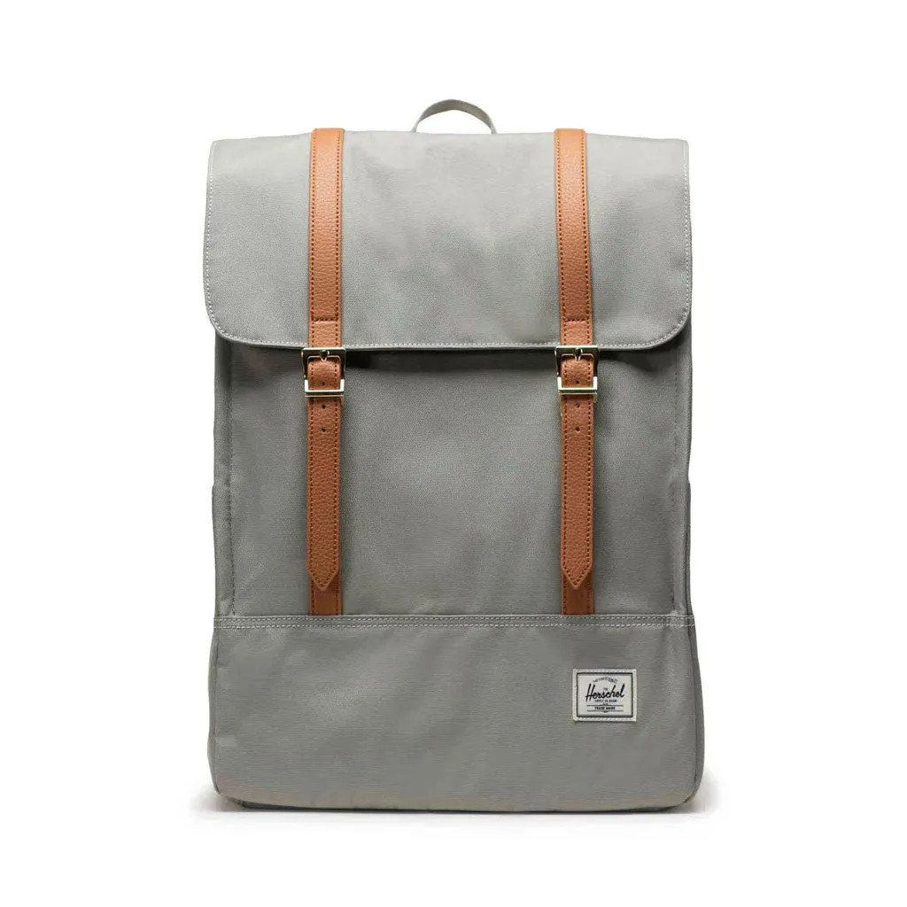 HERSCHEL SURVEY BACKPACK - SEAGRASS/WHITE STITCH