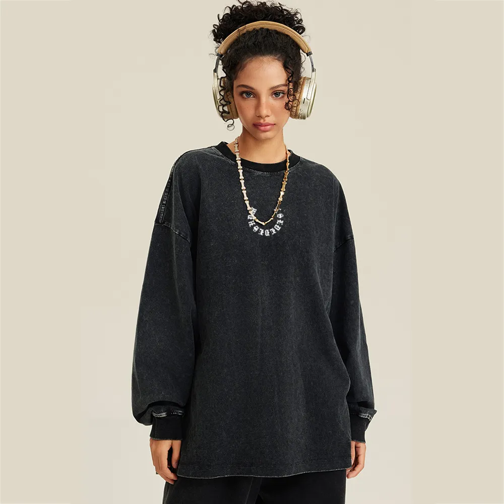 High Street Letter Graphic Sweatshirt