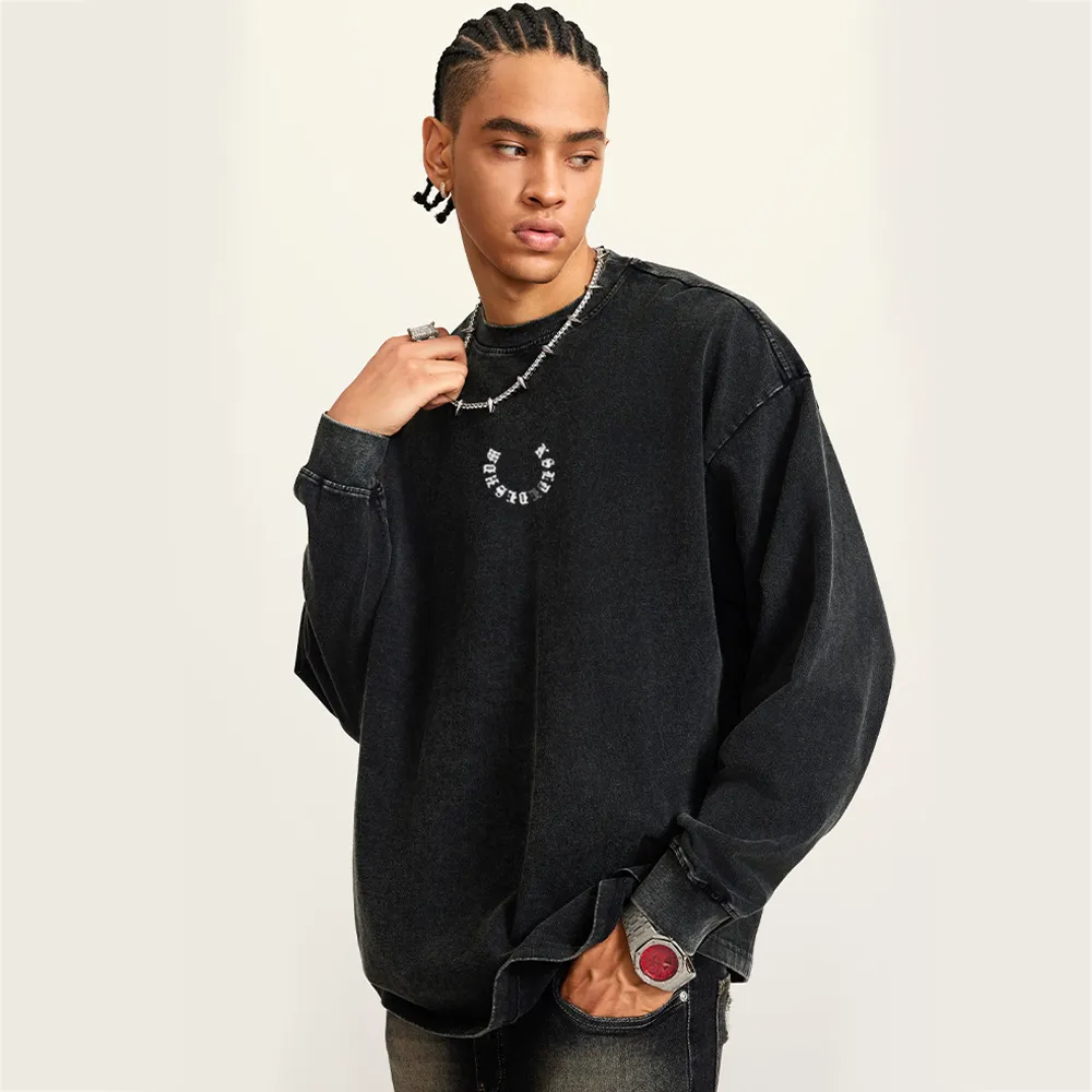 High Street Letter Graphic Sweatshirt