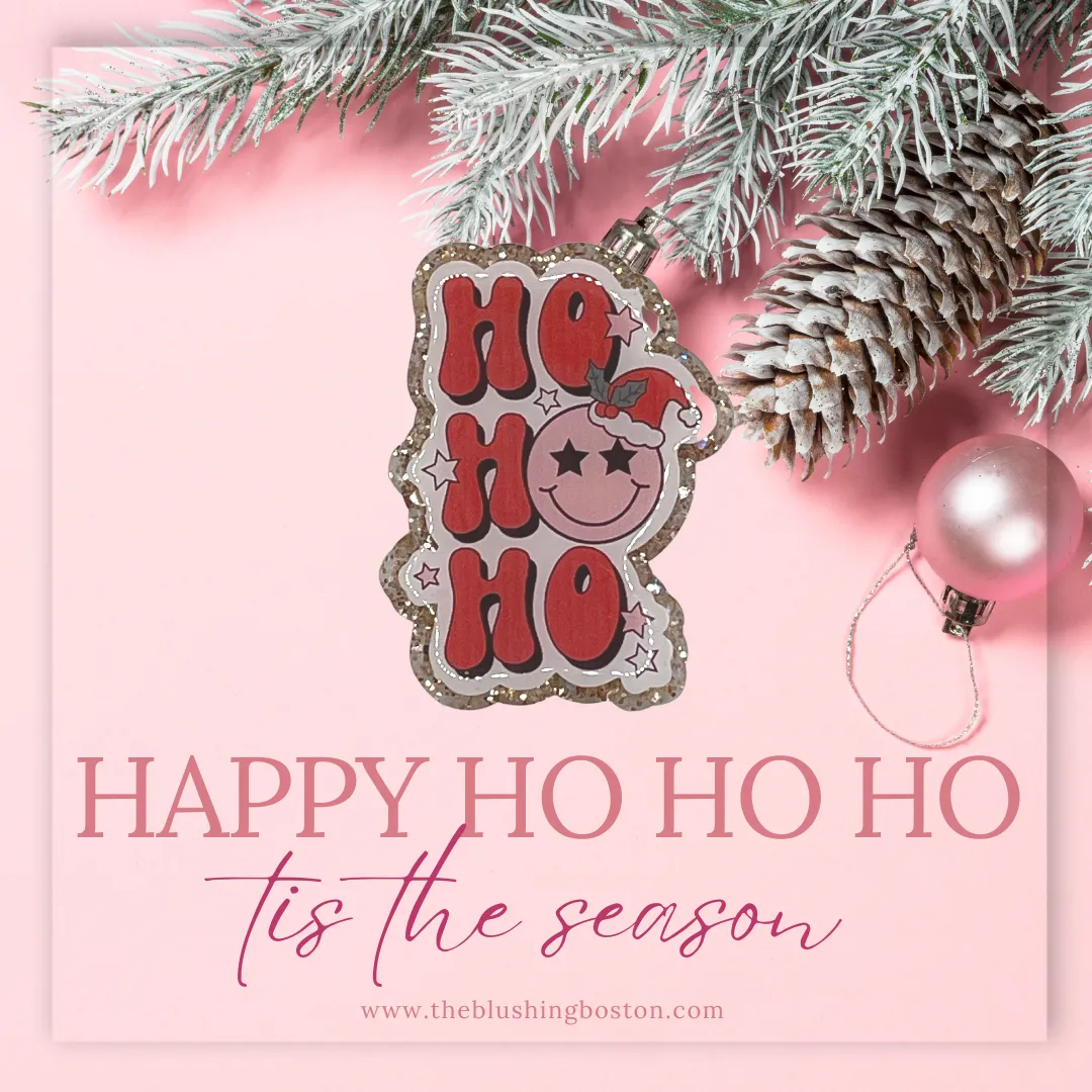 Ho Ho Ho Happy Face - Badge Reel