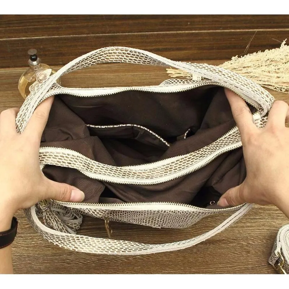 Hobo / Tote Bag <br>Genuine-Leather