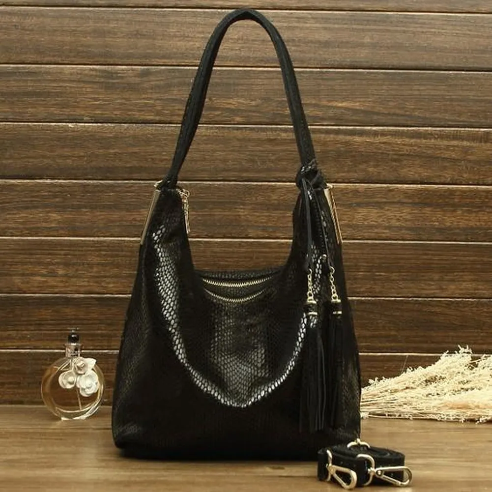Hobo / Tote Bag <br>Genuine-Leather